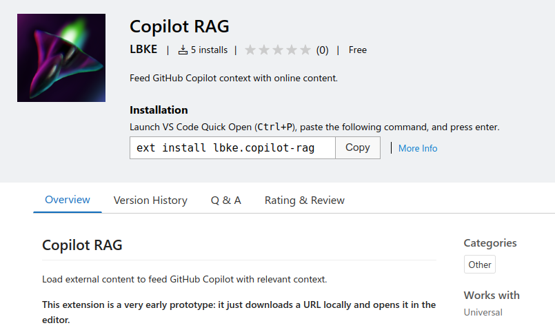 LBKE Copilot RAG extension